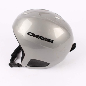 Lyžařská helma Carrera stříbrná