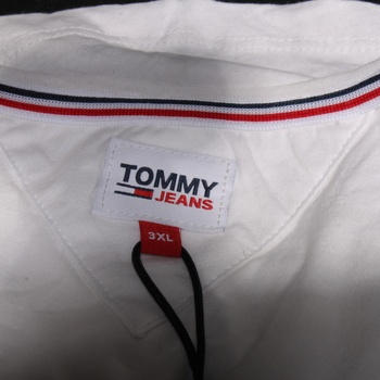 Dámské bílé tričko Tommy Jeans DW0DW09195