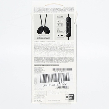 Bezdrátová sluchátka Sony WIC200B.CE7