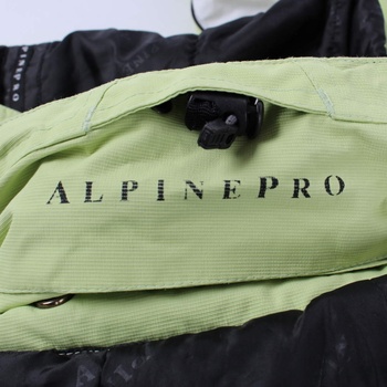 Dětská bunda Alpine Pro odstín zelené