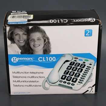 Telefon pro seniory Geemarc CL100 