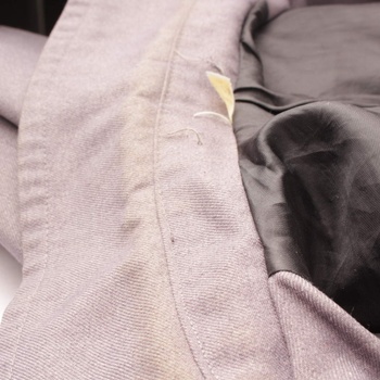 Dámské sako na zip odstín šedé a stříbrné