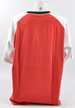 Pánské tričko červeno-bílé Lambeste