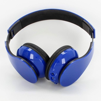Bezdrátová sluchátka bluetooth modrá