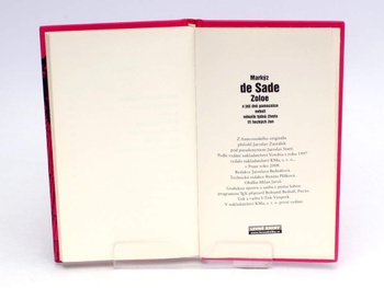 Kniha Markýz de Sade Zoloe