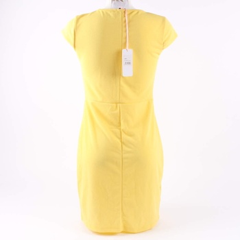 Dámské šaty Made in Italy žluté