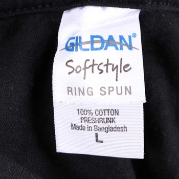 Pánské tričko Gildan černé s číslem 7