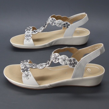 Dámské sandále Ara Capri 1228009 bílé