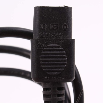 Napájecí kabel Lee Yuen CEE7/C13 černý 185cm