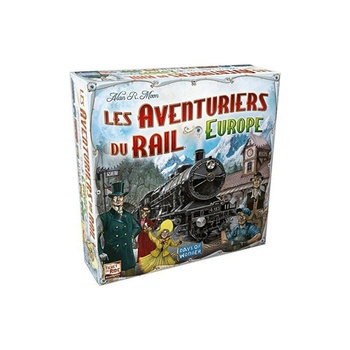 Stolní hra Les Aventuries Du Rail Europe