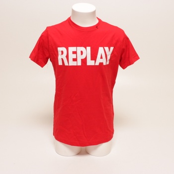 Dětské tričko Replay červené