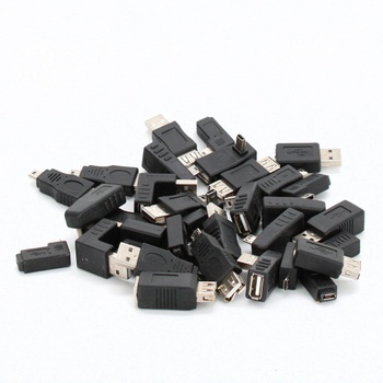 Adaptér USB kabelů Vgeby 40 ks černé