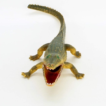 Hračka gumový krokodýl 35 cm