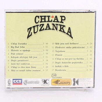 Hudební CD Chlap Zuzanka Mirek Černý