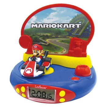 Projekční hodiny Lexibook Mario Kart 3D