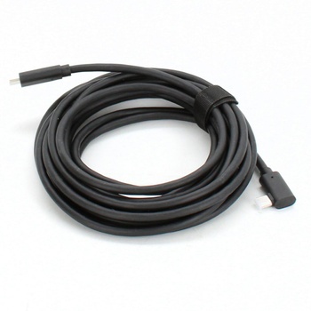 Kabel Amusingtao USB-C to USB-C 5 m černý
