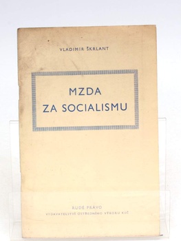 Kniha Vladimír Škrlant: Mzda za socialismu
