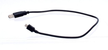 Micro USB kabel černý délka 36 cm