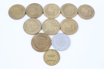 Pamětní mince ze ZOO a muzeí