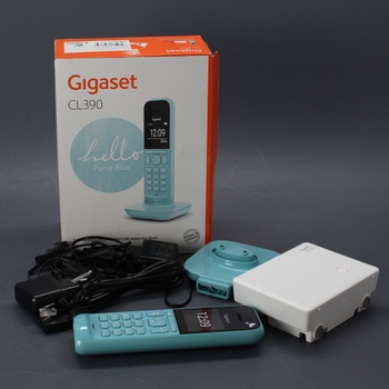 Bezdrátový telefon Gigaset CL390 Purist Blue