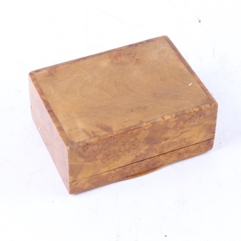 Plastová krabička imitace dřeva