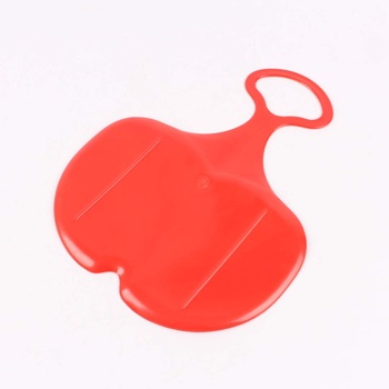 Plastový kluzák červený s obrázkem