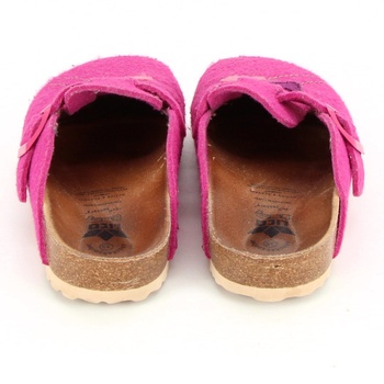 Dívčí flísové růžové pantofle Lico