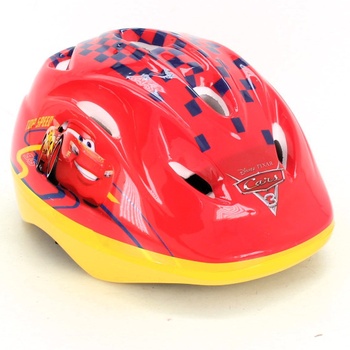 Dětská helma Disney Auta červená