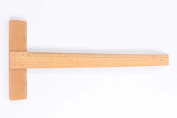 Příložník dřevěný délka 63 cm