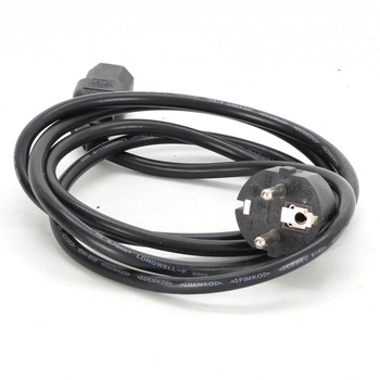 Napájecí kabel Longwell C15 175 cm černý