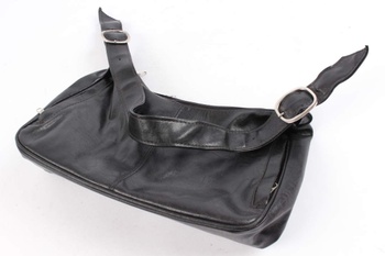 Dámská kabelka černá kožená