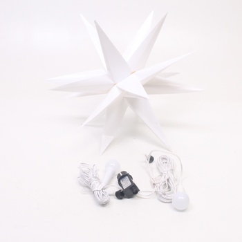 Svítící hvězda GURU-SHOP bílá