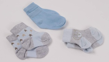 Kojenecké ponožky - 3 páry
