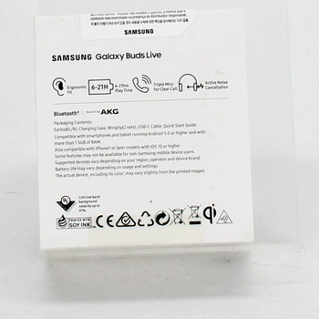 Sluchátka Samsung Buds Live SM-R180 bronzové
