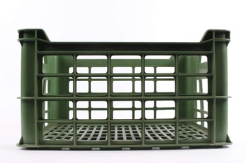 Plastová přepravka zelená 60x40x30 cm