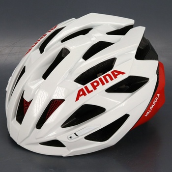 Cyklistická helma Alpina ‎A9721 červenobílá