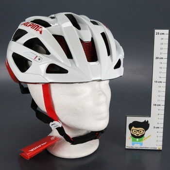 Cyklistická helma Alpina ‎A9721 červenobílá