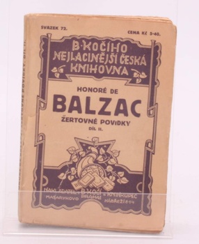 Honoré de Balzac: Žertovné povídky - Díl II
