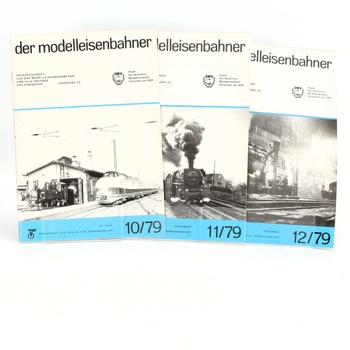 Časopis Modelleisenbahner kompletní rok 1979