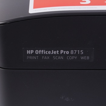 Tiskárna HP OfficeJet Pro 8715 černá