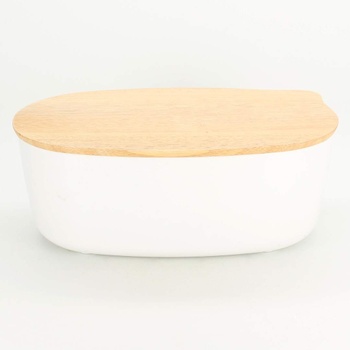 Chlebník s vrchní dřevěnou deskou