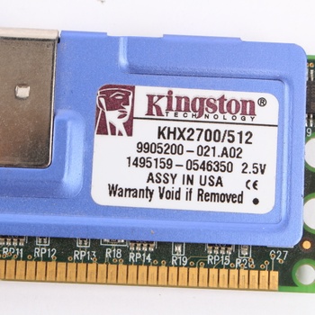RAM DDR Kingston KHX2700/512 333 MHz 512 MB