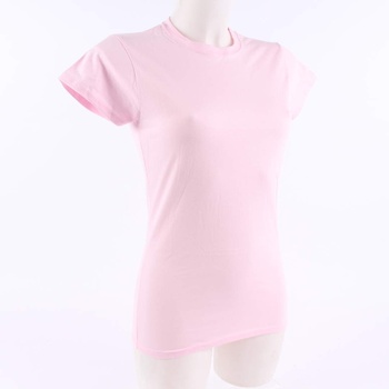 Dámské tričko Gildan světle růžové