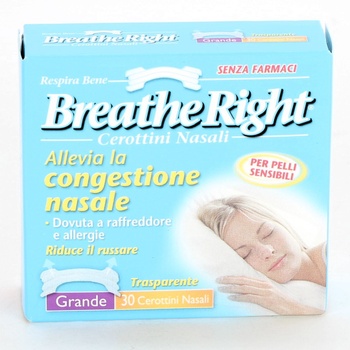 Náplasti pro klidný spánek Breathe Right