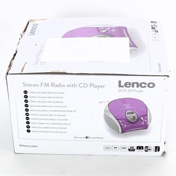 CD přehrávač Lenco SCD 24