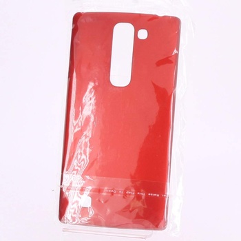 Kryt na mobil 14 x 7 x 1 cm červený plast