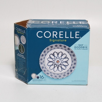 Sada skleněného nádobí Corelle Amalfi Azul