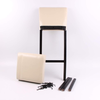 Barová stolička krémová  