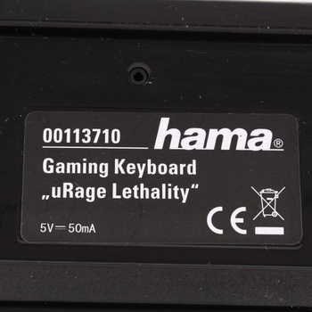 Herní klávesnice Hama uRage Lethality