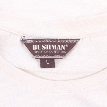 Pánské tričko Bushman béžové s nápisem